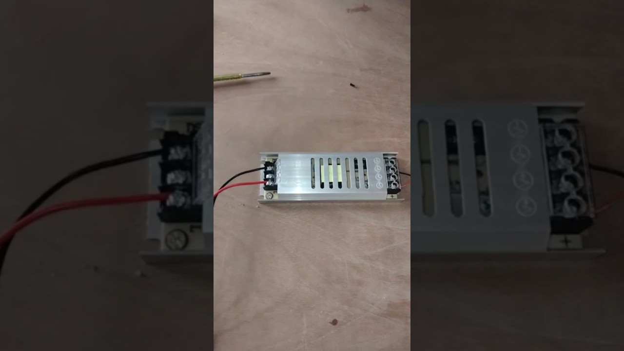 Profile light connection ⚡ #profile #light #electrical #shorts #electricalshorts