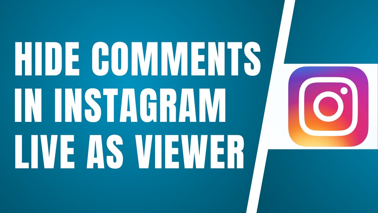 How To Hide Comments In Instagram Live As Viewer (Fast)