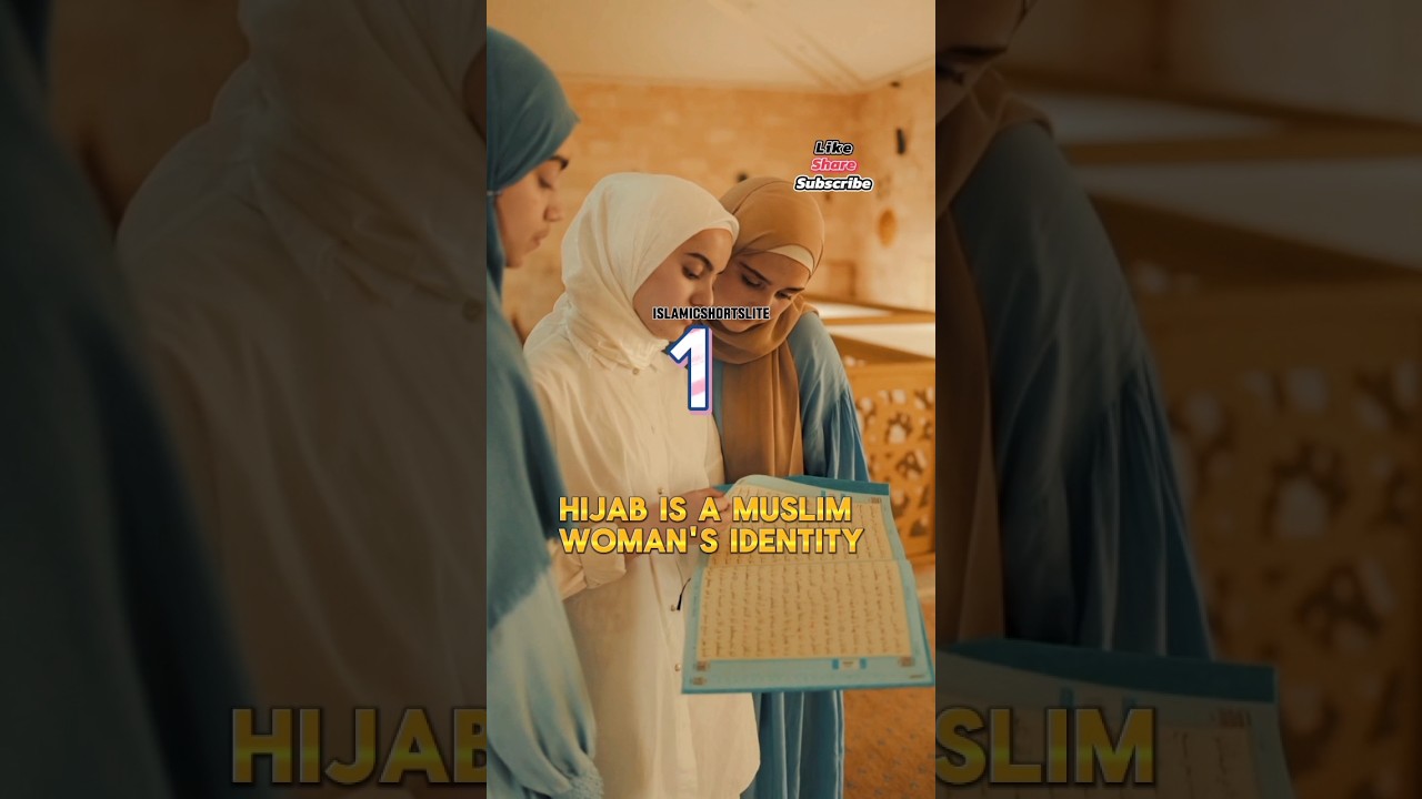 Why Muslim women wear hijab💚🧕#shorts #hijab #islamic
