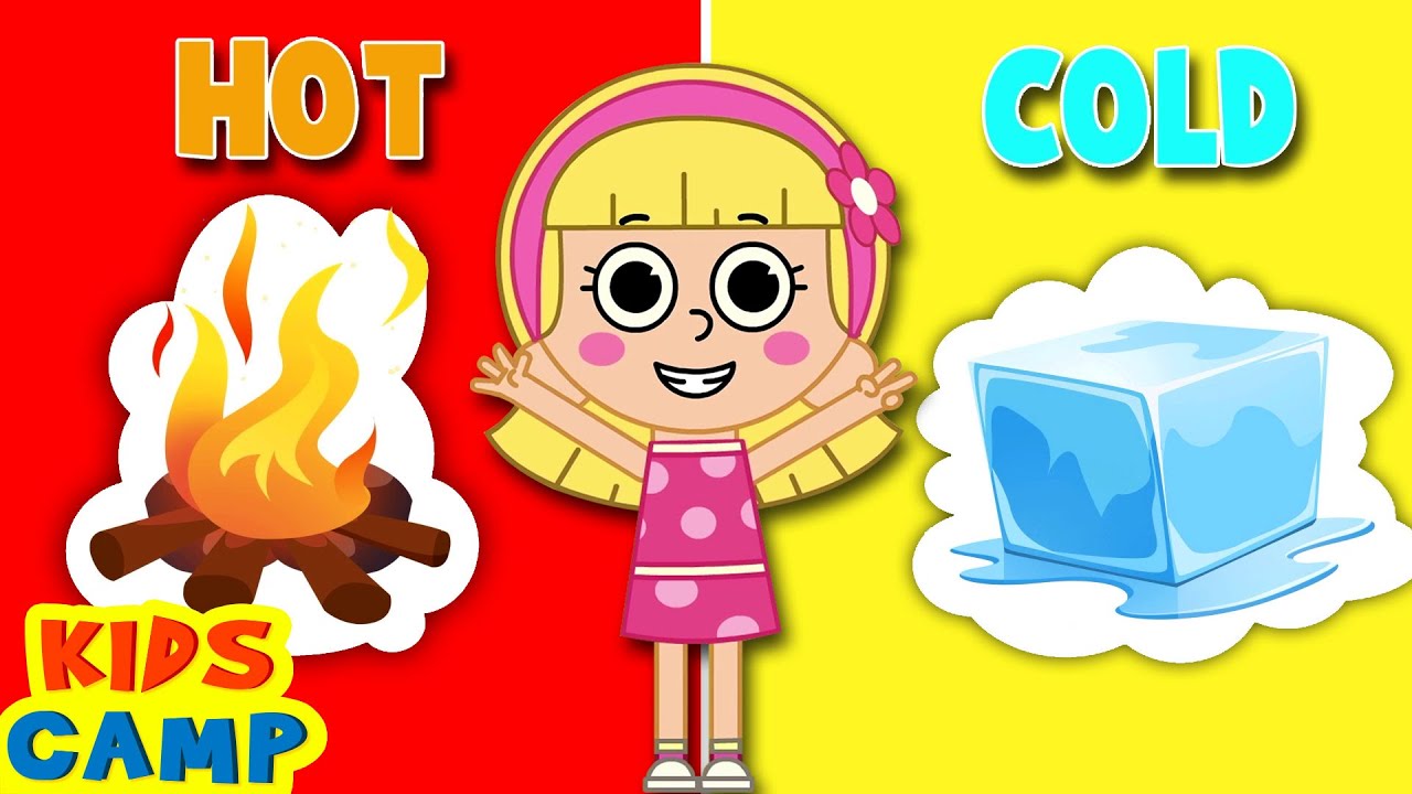 Learn Opposite Words For Kids | KidsCamp Fun Learning Videos For Babies