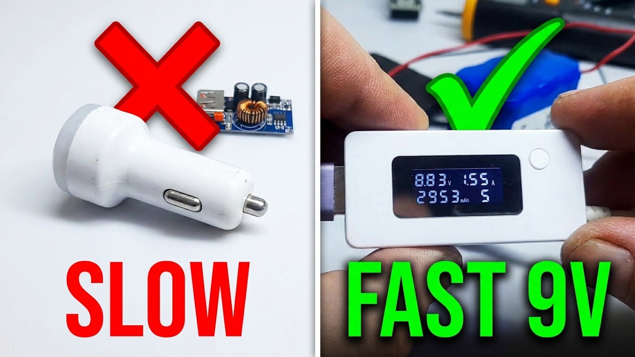 Быстрая зарядка QC 2.0 QC 3.0 для любого телефона за копейки Fast charge QC 2.0 QC 3.0 for any phone