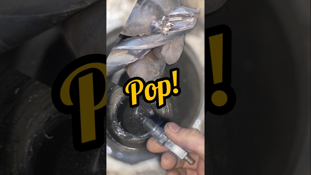 Spark Plug Thread Repair!