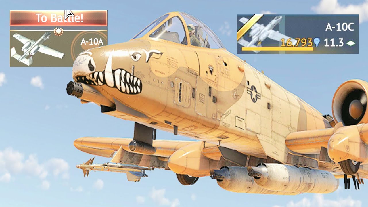 Grinding New A-10C WARTHOG using A-10💥💥💥BRRRRRRRRRRRRRRRRRRRRRTTTTT