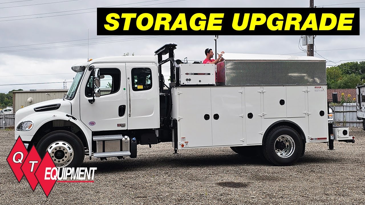 Custom Top Box Storage for IMT Service Truck