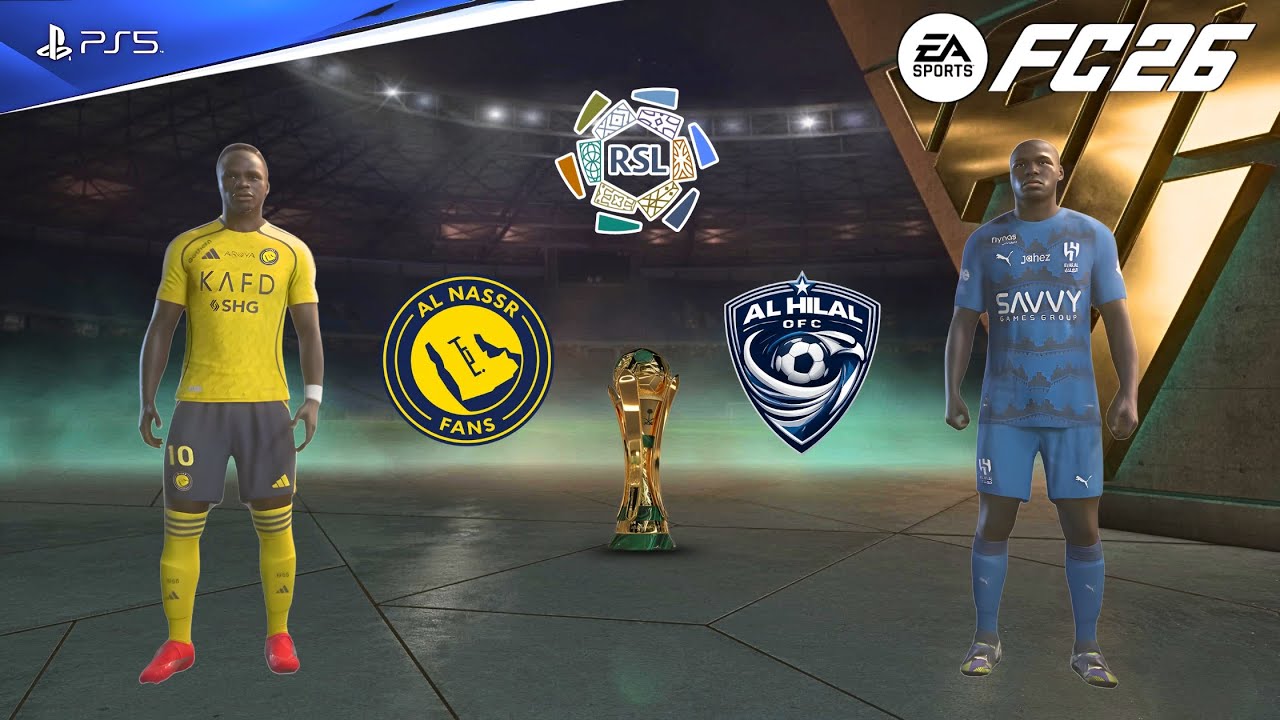 FC 26 - Al Nassr vs Al Hilal | RSL | Cristiano Ronaldo vs Yassine Bounou Epic Saudi Showdown