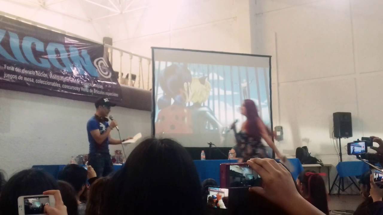 Miraculous ladybug doblaje latino Frikicon 2016 México