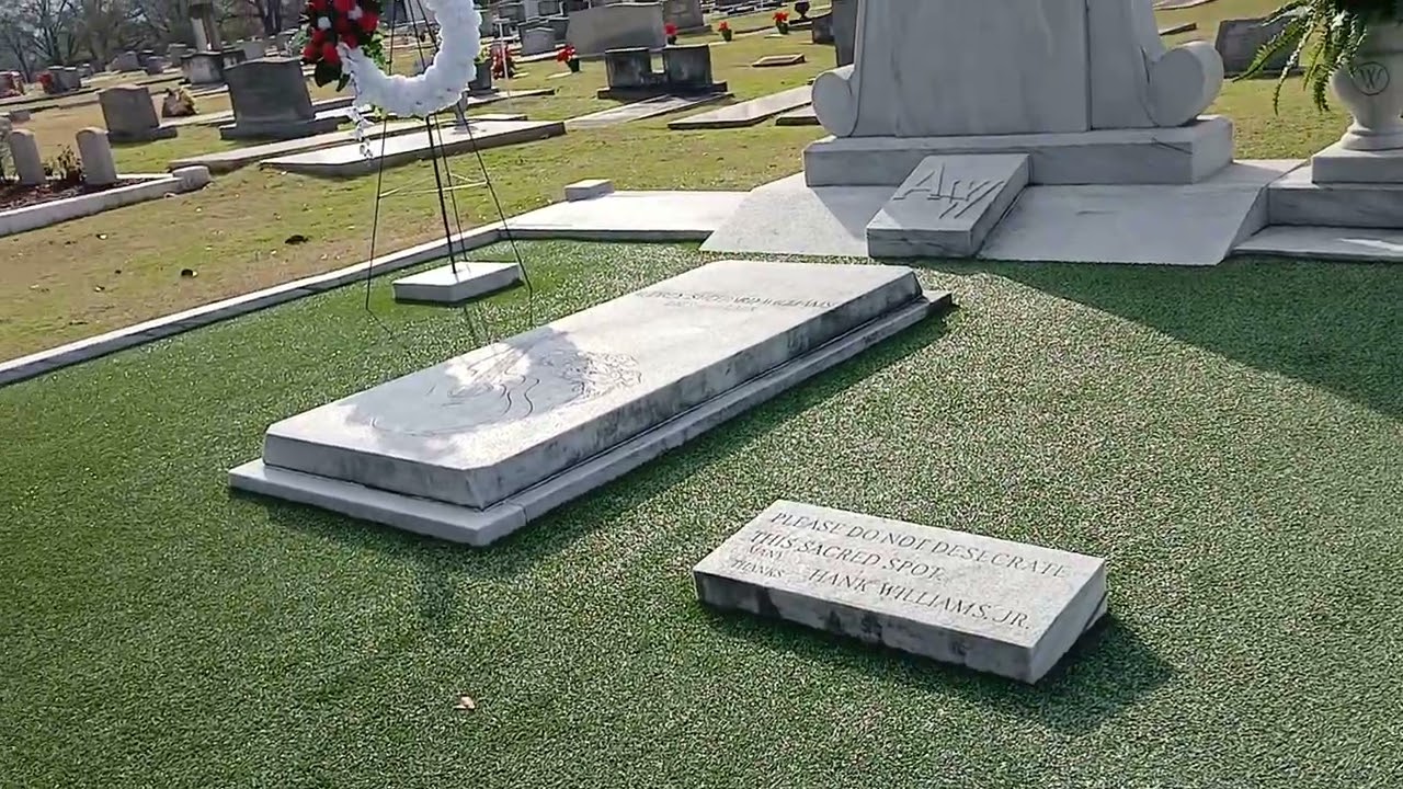The final resting place of a country music legend 