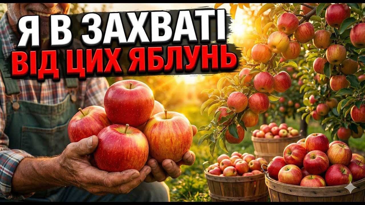 Не садіть ГЕКТАР, посадіть тільки ЦІ 3 СОРТИ! Свіжі яблука КРУГЛИЙ РІК!