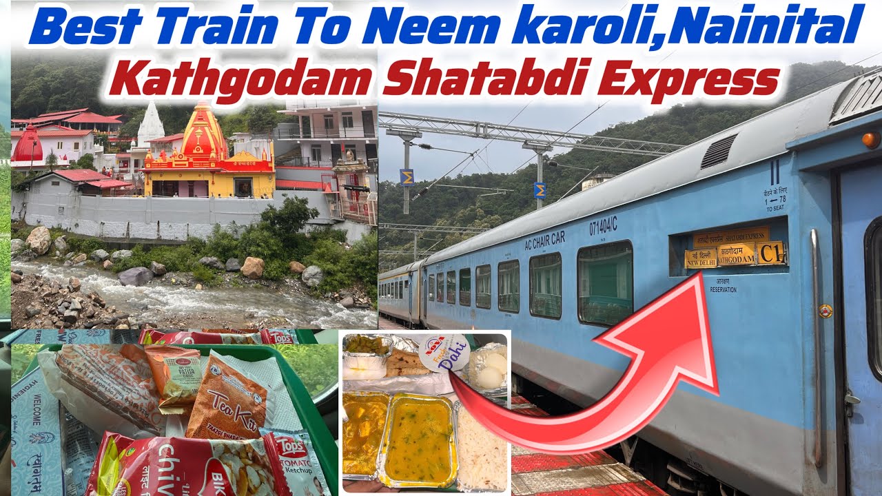 12040 New Delhi Kathgodam Shatabdi Express Chair Class Full Journey Uttarakhand Train Journeys