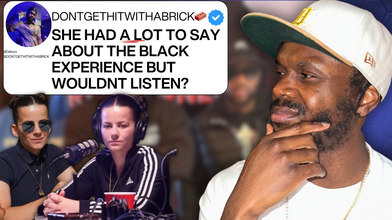 WHITE WOMAN CRASHES OUT ON BLACK MAN | DAY 73 | DONTGETHITWITHABRICK🧱