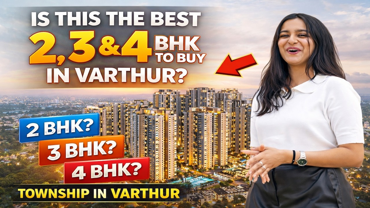 Are you looking for a modern, high-rise getaway in the Gunjur-Varthur development corridor?