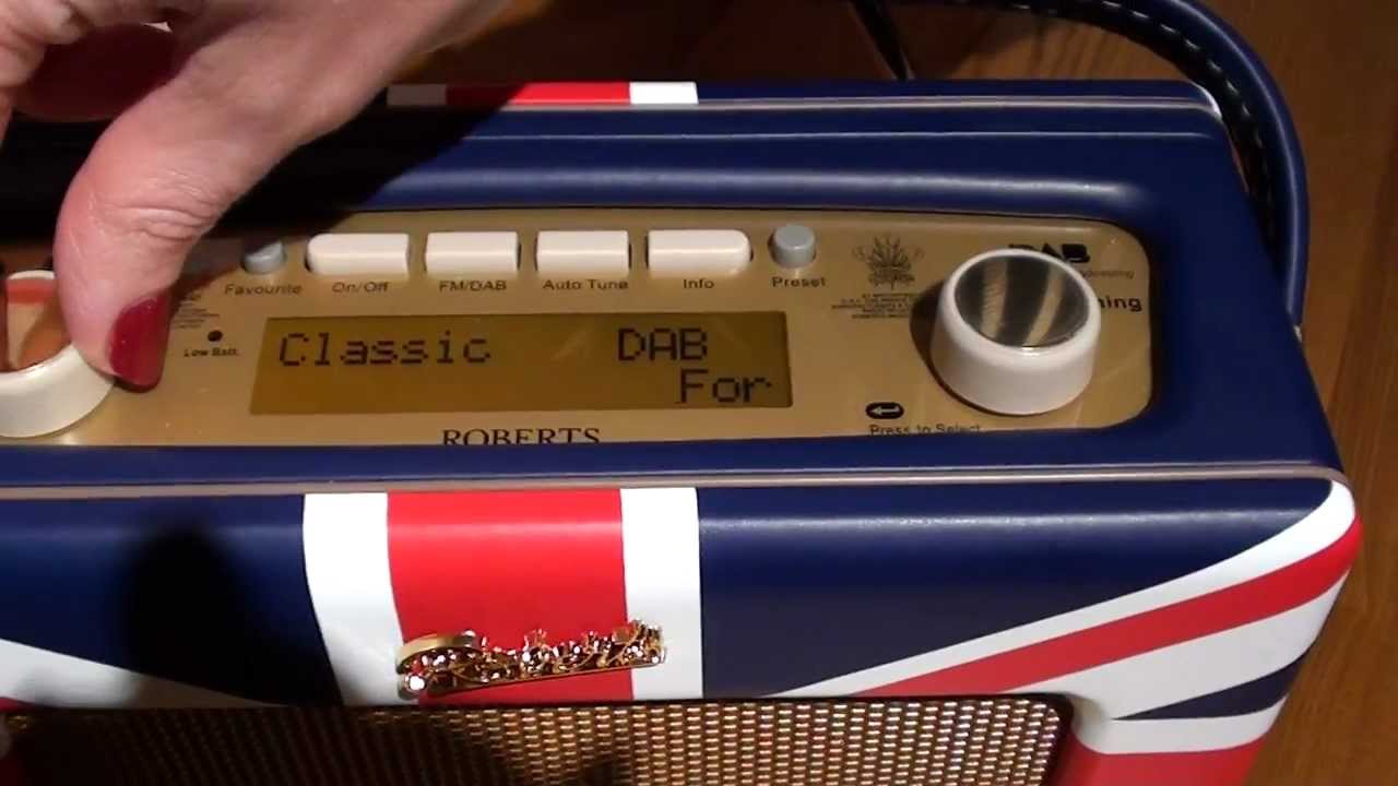 Roberts RD60 Union Jack Radio