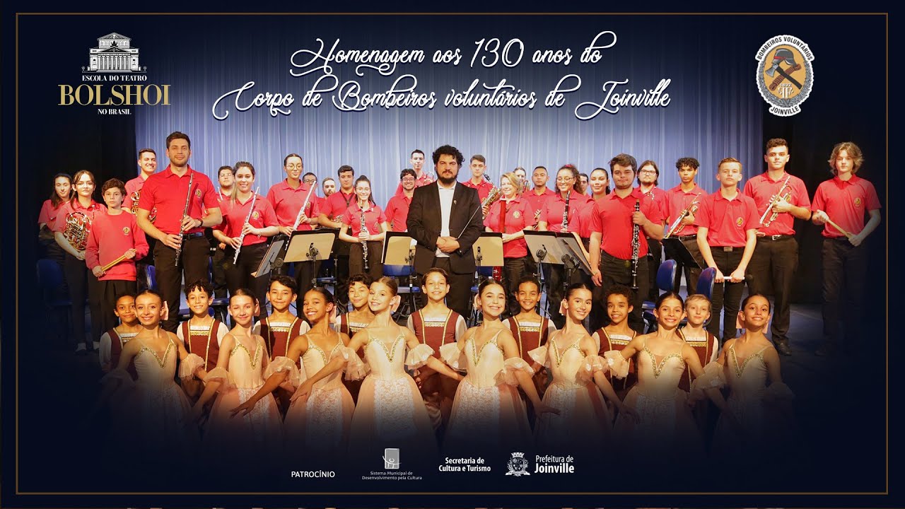 Uma homenagem aos 130 anos do Corpo de Bombeiros Voluntários de Joinville