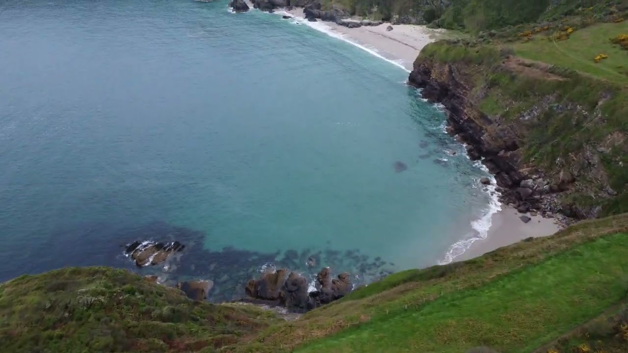 Lantic Bay near Polruan - Cornwall [4K]