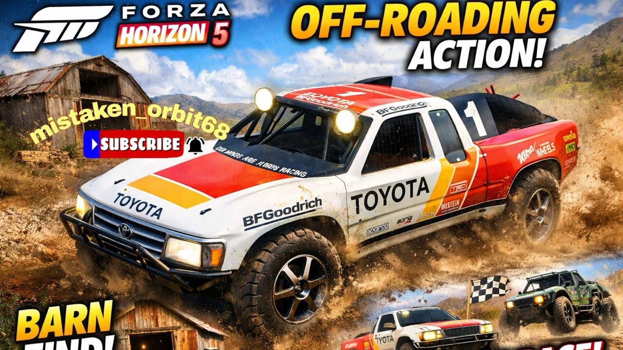 TOYOTA BAJA TRUCK | Forza horizon 5 4k GAMEPLAY #forzahorizon5 #toyota #4kgameplay 