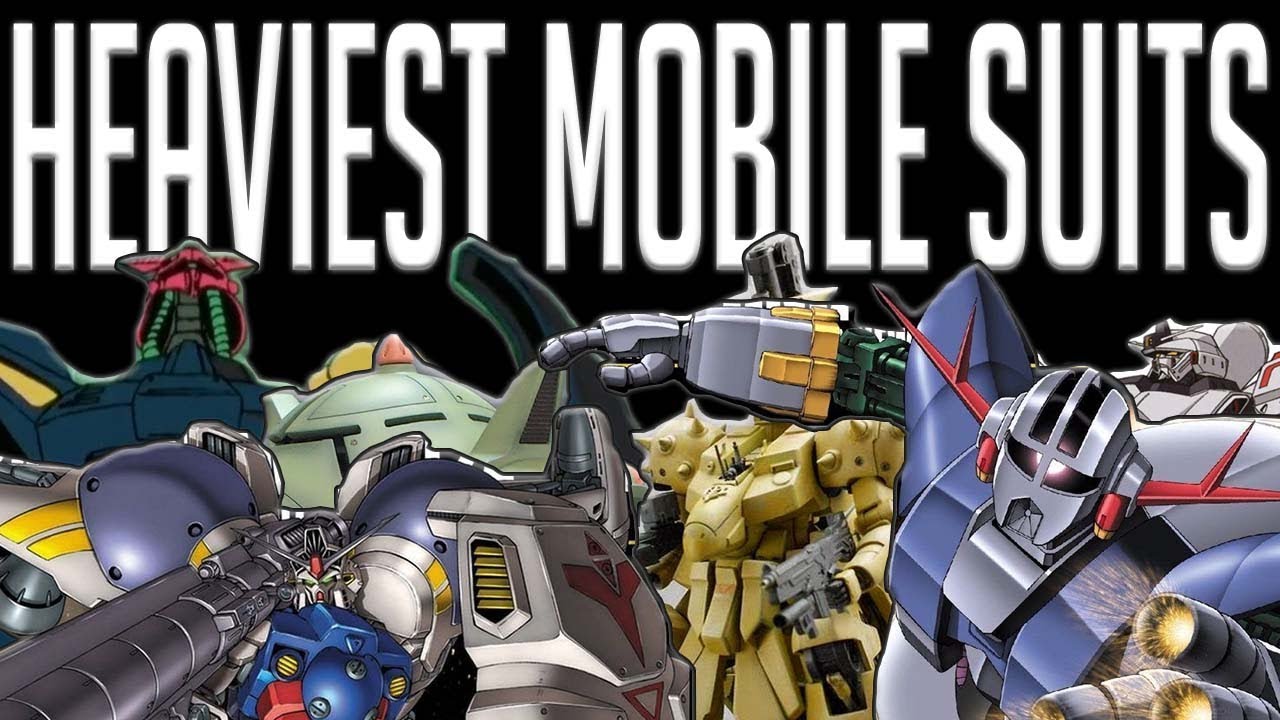 Heaviest Mobile Suits in Gundam Universal Century