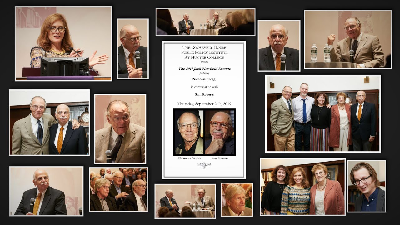 2019 Newfield Lecture featuring Nicholas Pileggi in conversation with Sam Roberts