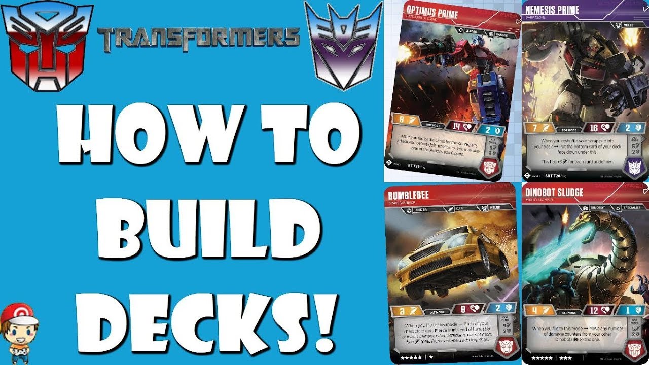 How to Build a Transformers TCG Deck!