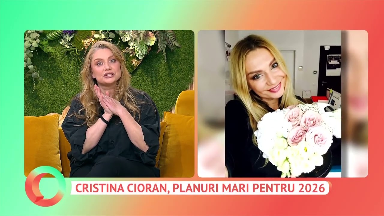 Cristina Cioran, planuri mari pentru 2026