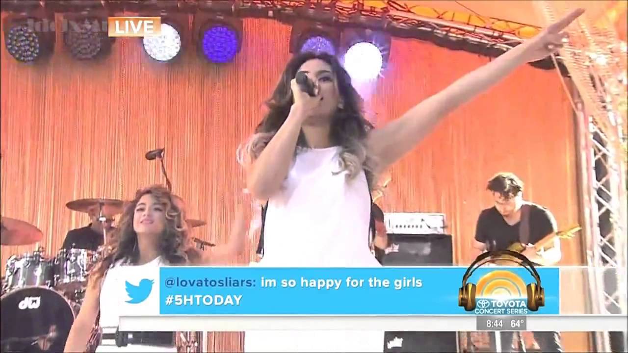 Fifth Harmony - Miss Moving On - Today Show Concert 7/11/14