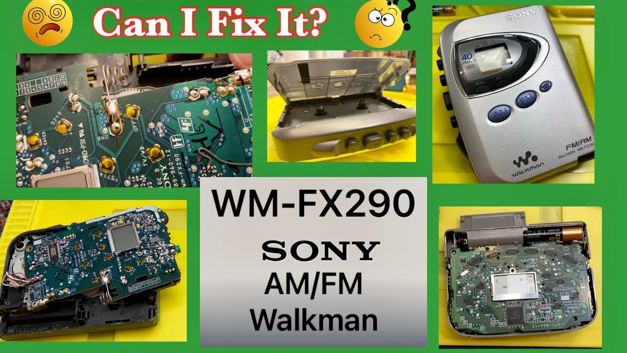SONY WM-FX290 AM/FM Dead Walkman, Can I Fix It?