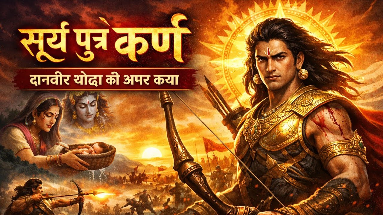 कर्ण इतना महान होकर भी क्यों हारा? 😢 | सूर्यपुत्र कर्ण की दर्दनाक कथा