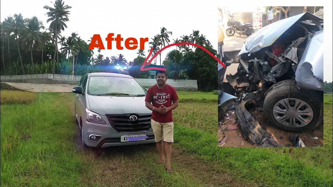 Toyota Innova accident work | converted to nardo grey 