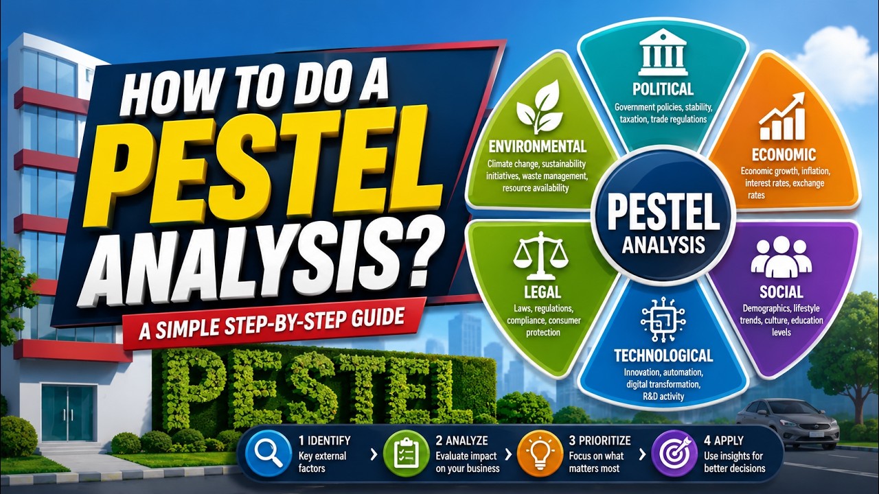 How to do a PESTEL analysis ?