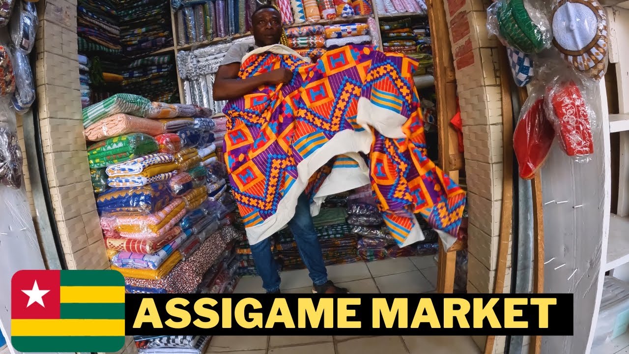 Colourful Fabrics| Exploring Togo Market's Textile