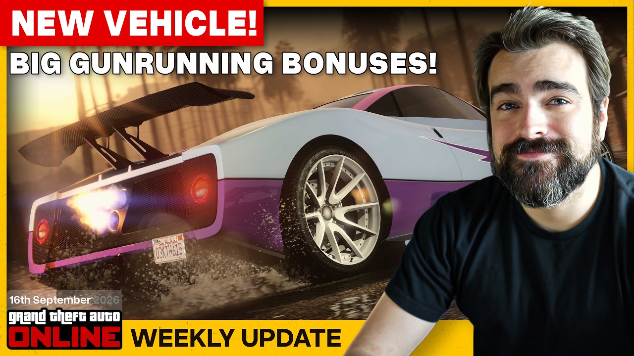 NEW VEHICLE! BIG GUNRUNNING BONUSES & MORE! | Weekly Update