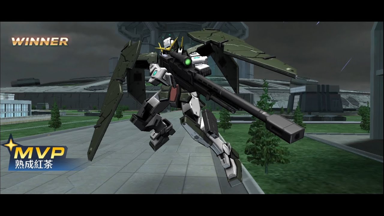鋼彈 爭鋒對決 戰鬥畫面剪輯 力天使鋼彈 Gundam Dynames 狙擊目標!!