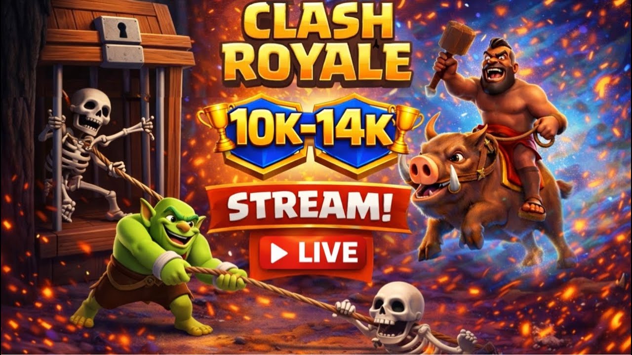 10K → 14K TROPHY ROAD PUSH | Hog + Goblin cage