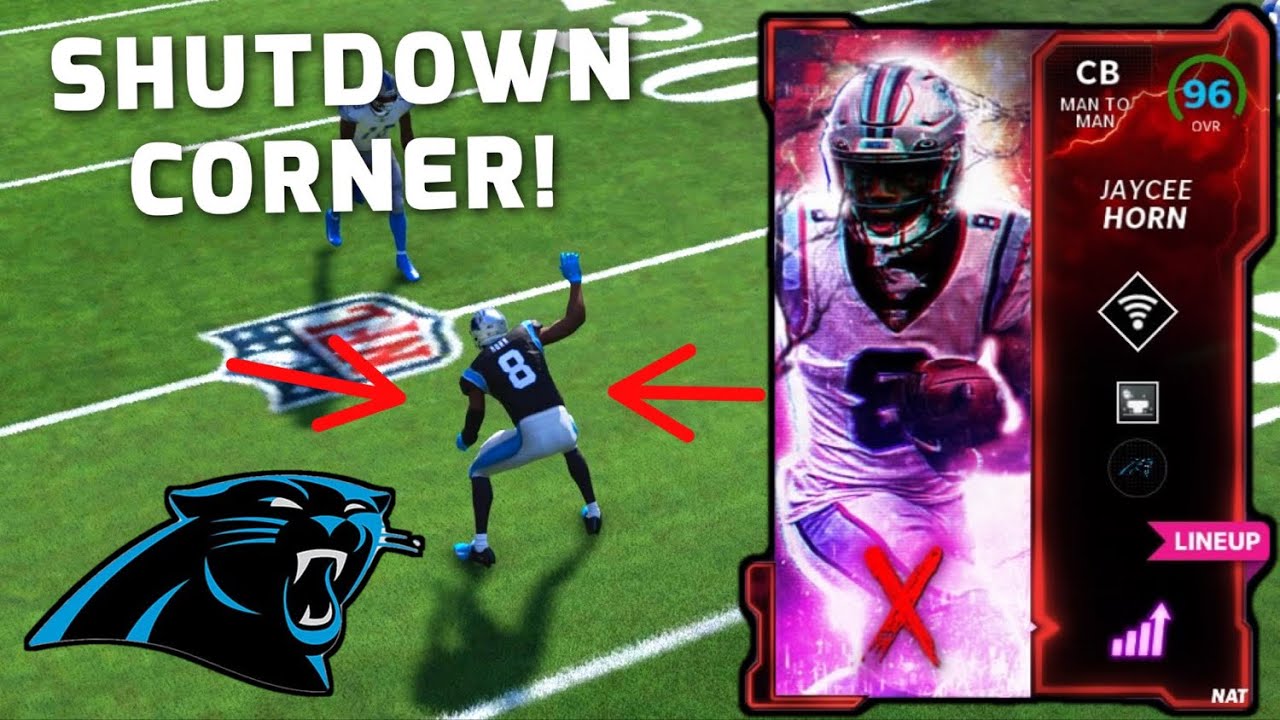 96 Most Feared Jaycee Horn is LOCKDOWN on the Panthers Theme Team! | Madden 22 Ultimate Team