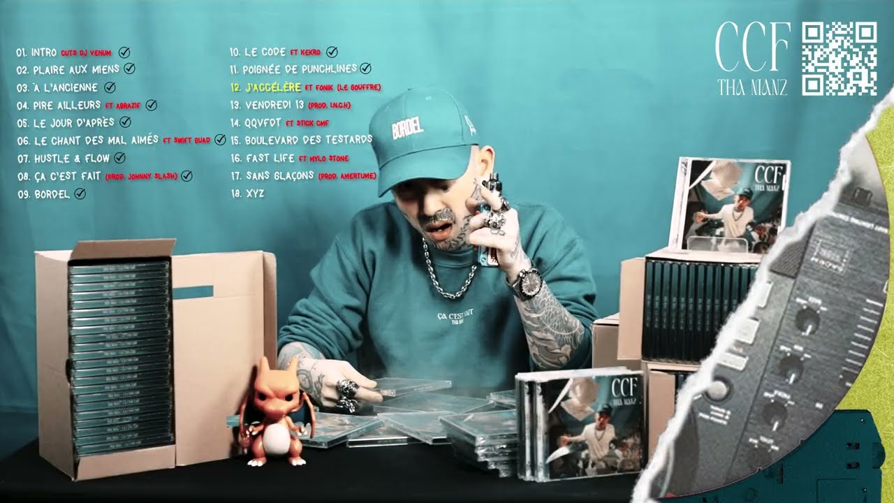 Tha Manz ft. Fonik Le Gouffre - J'ACCELERE - Album CCF (Visualizer)