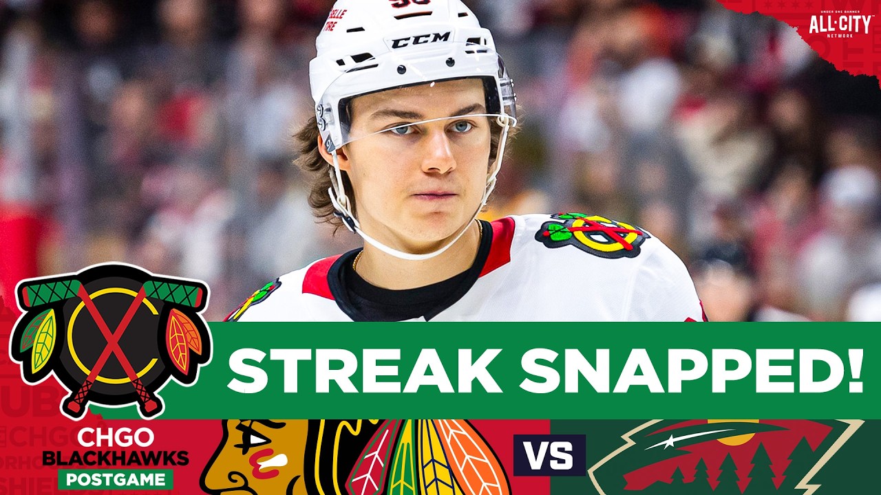 BLACKHAWKS POSTGAME: Chicago Brings Home TWO POINTS in Final Meeting vs Minnesota | CHGO BLACKHAWKS