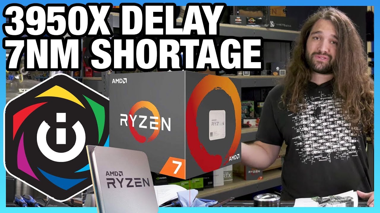 HW News - AMD Delays 3950X w/ Threadripper, 7nm Supply Hurting, R5 3500X