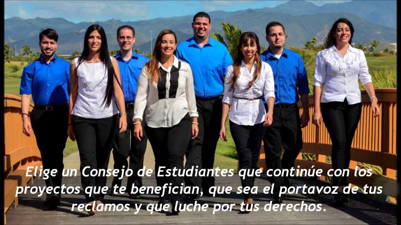 Candidatos al Consejo de Estudiantes 2014--2015