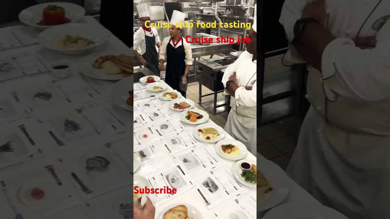 Cruise ship chef life ! Food tasting! #food #cruiseparty #cruiseship #chef #crewshiplife #foodie
