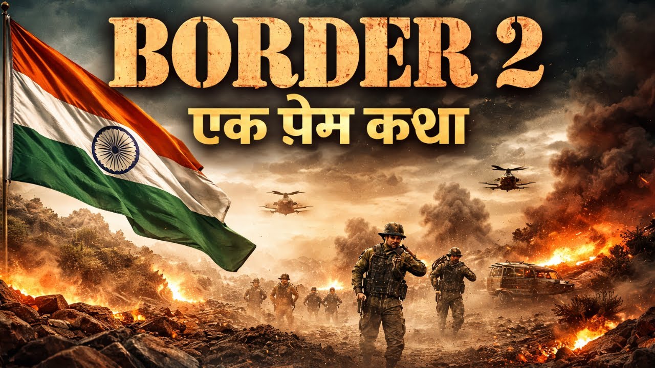 बोर्डर 2 | Border ~ 2 | बोर्डर एक प्रेम कथा |  india Pakistan Border | Full Hindi Dubbed 2026
