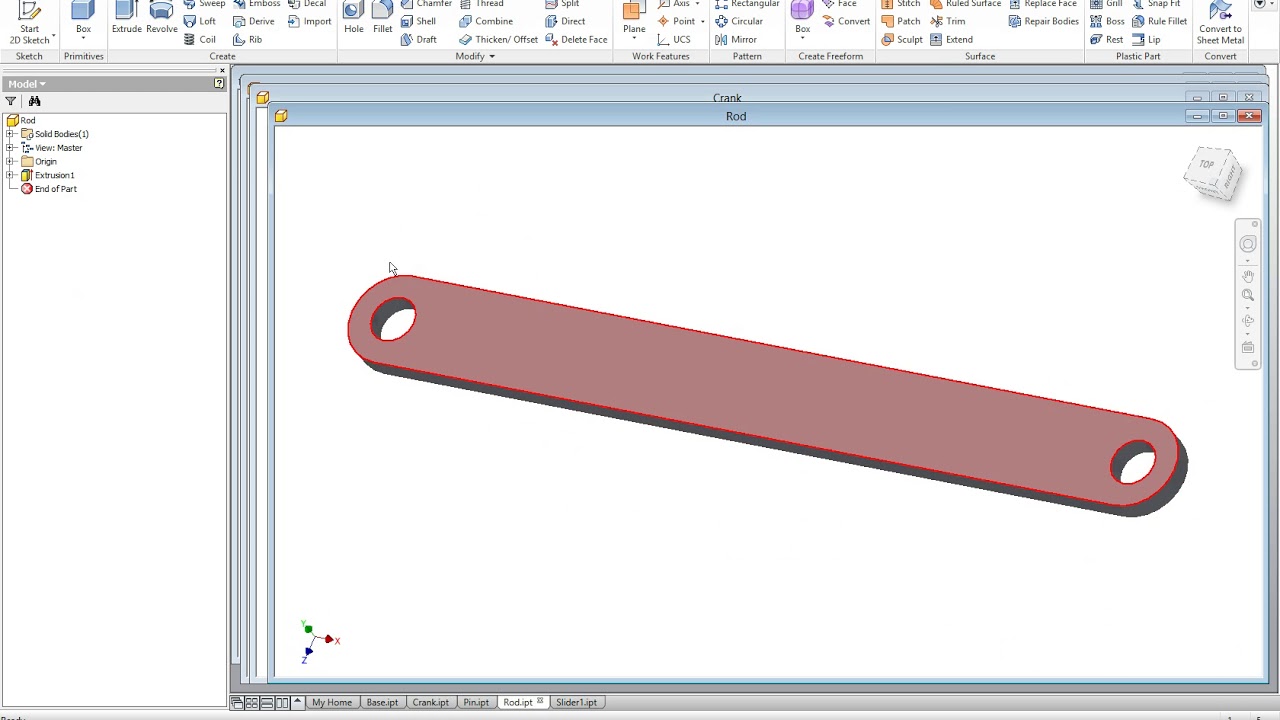 1105 Crank Slider Part 1