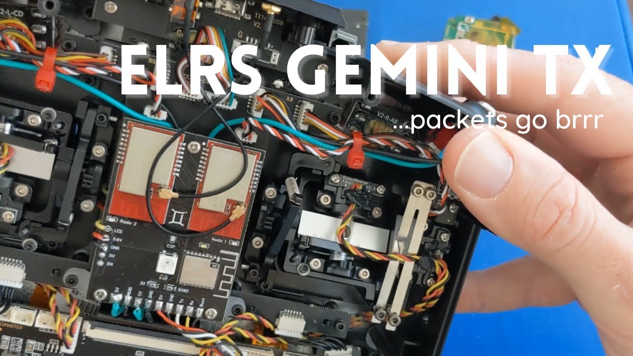 ExpressLRS Gemini Tx