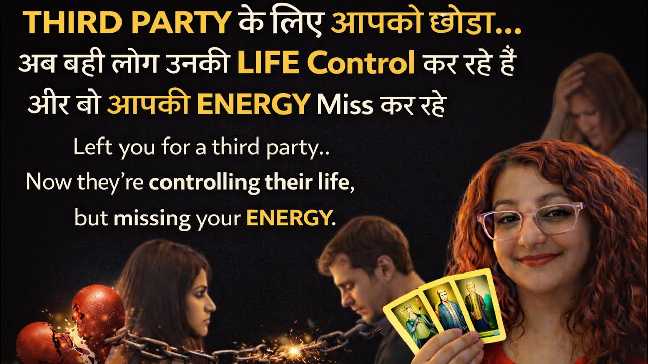 THIRD PARTY Ke Liye Aapko Chhoda…Ab Wahi Log Unki LIFE Control Kar Rahe Hain!Now Missing UR ENERGY 
