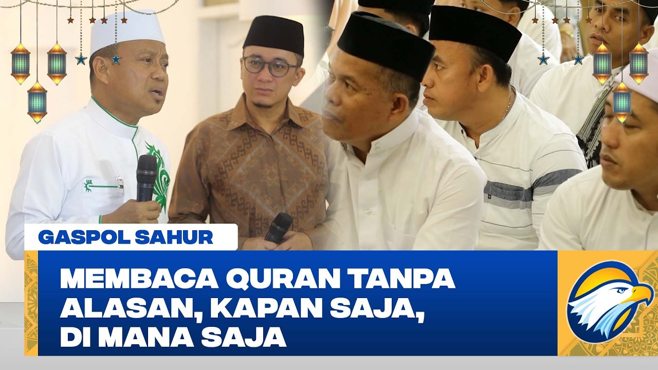 Gaspoll Sahur - Kemudahan Baca Quran di Era Digital, Cukup Pakai Smartphone