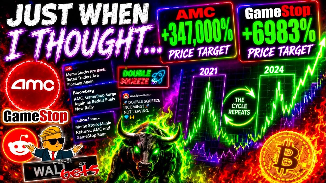 AMC GAMESTOP STOCK PRICE PREDICTION!!!!!!!! (MOON)