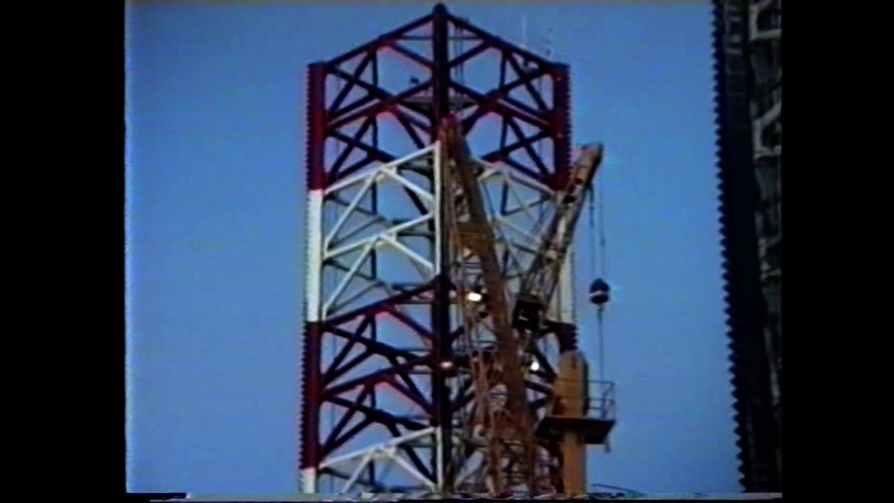 Shell Leman Bravo Gas Platform - Sothern North Sea - 1990
