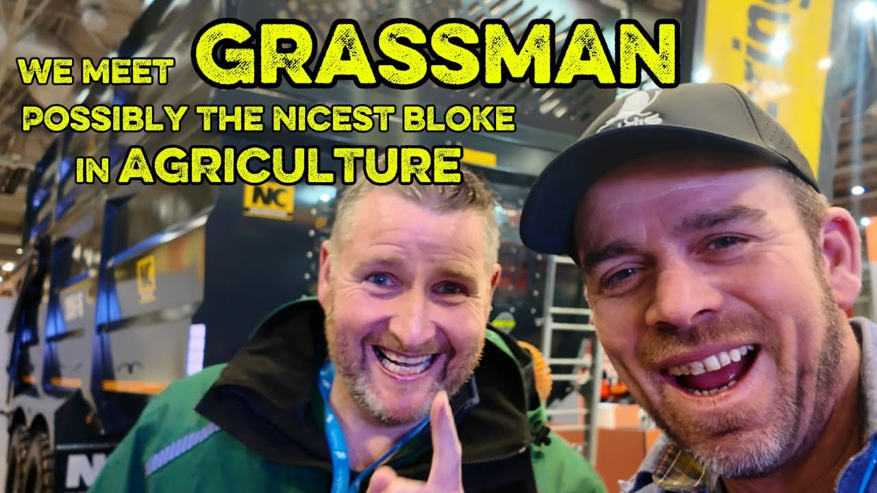 We Meet Gareth from GRASSMEN & take a look around LAMMA 2026 