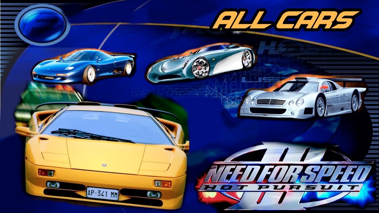 Need For Speed III: Hot Pursuit [1998] PC | All Cars