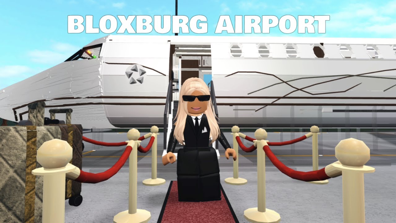 Я ПОЕЗДИЛ В АЭРОПОРТ В БЛОКСБУРГЕ | roblox roleplays