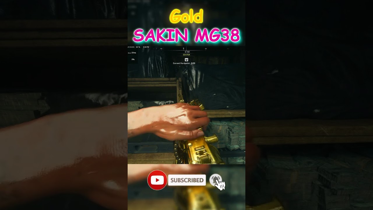 SAKIN MG38 GOLD 1440p, 60+Fps (ULTRA/EXTRA Settings) #shorts #shortsfeed #shortsvideo #short