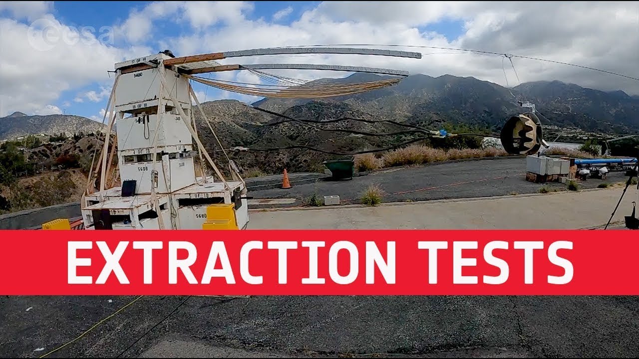 ExoMars Parachute Extraction Tests &ndash; Arescosmo